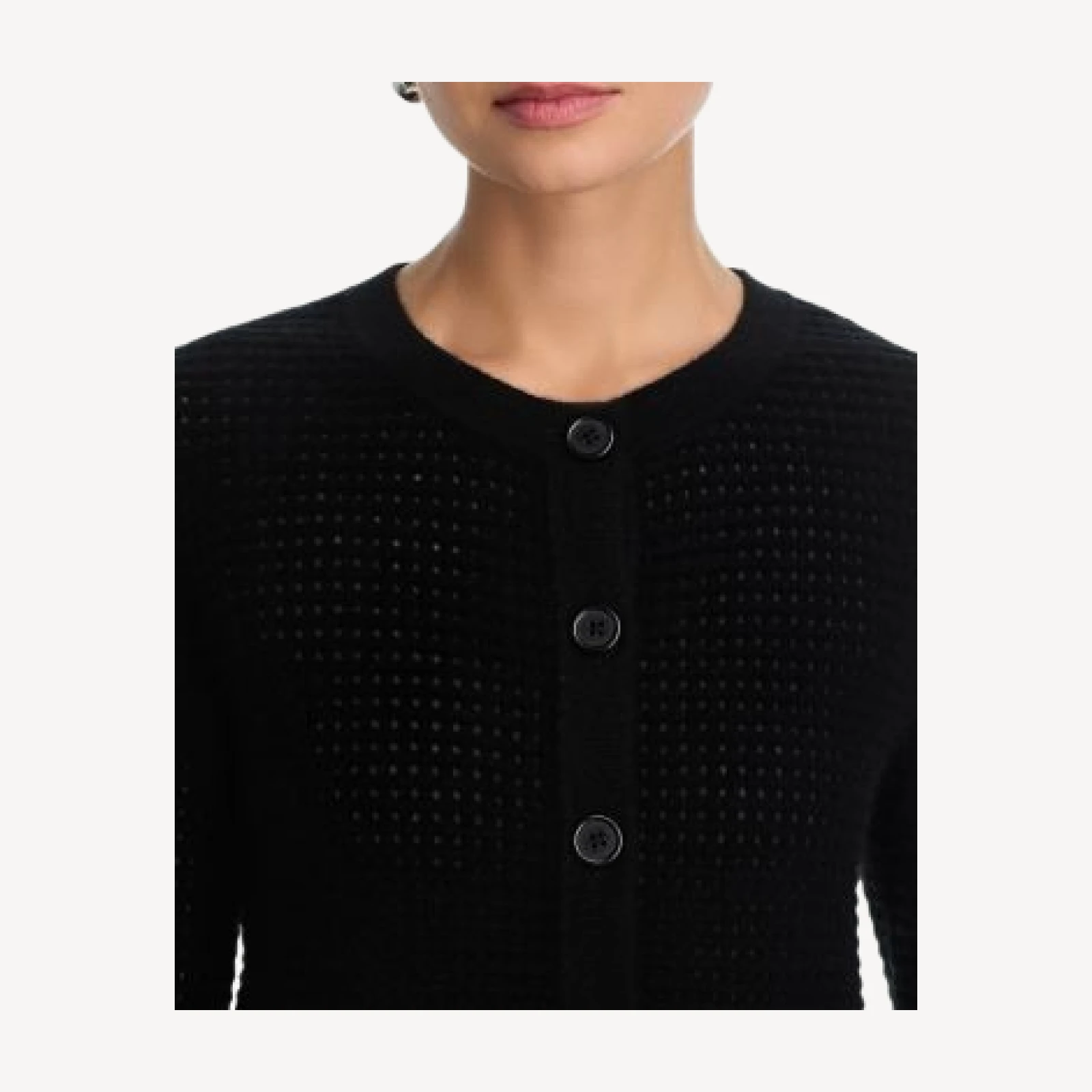C by Bloomingdale's Cashmere 100% Cashmere Crewneck Cardigan Sweater - Exclusive