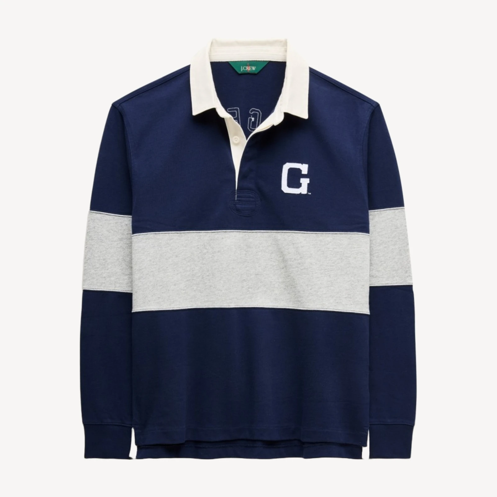 '47 x J.Crew Georgetown rugby shirt