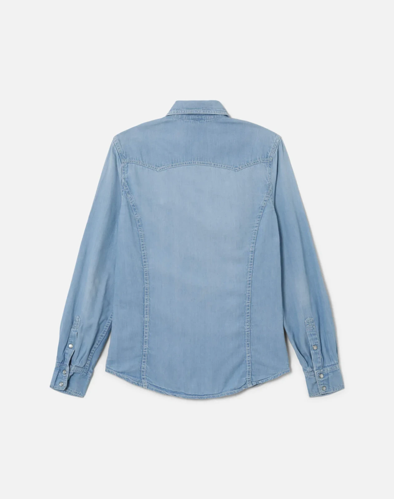 70s Brittania Pearl Snap Denim Shirt