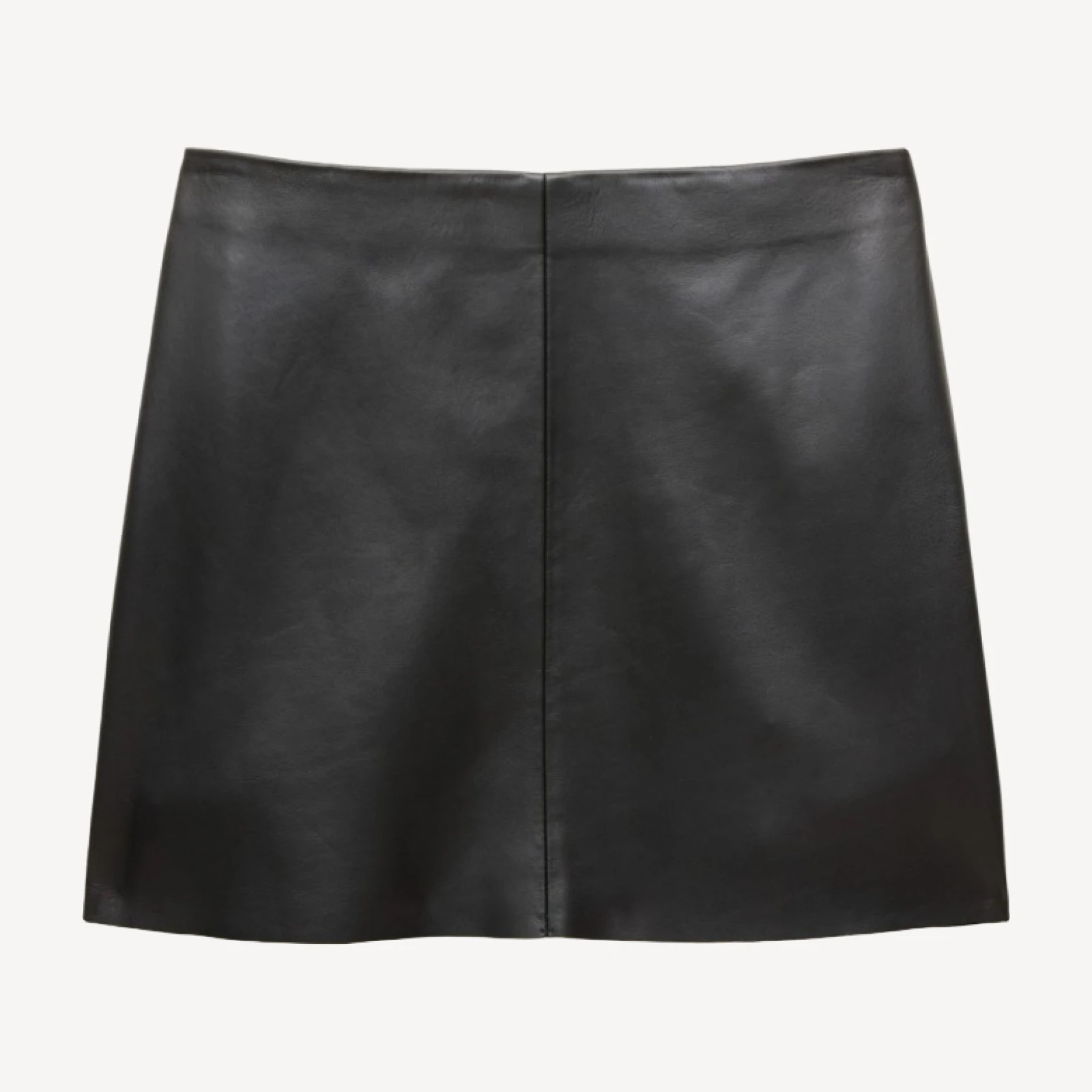 Fairfax mini skirt in leather