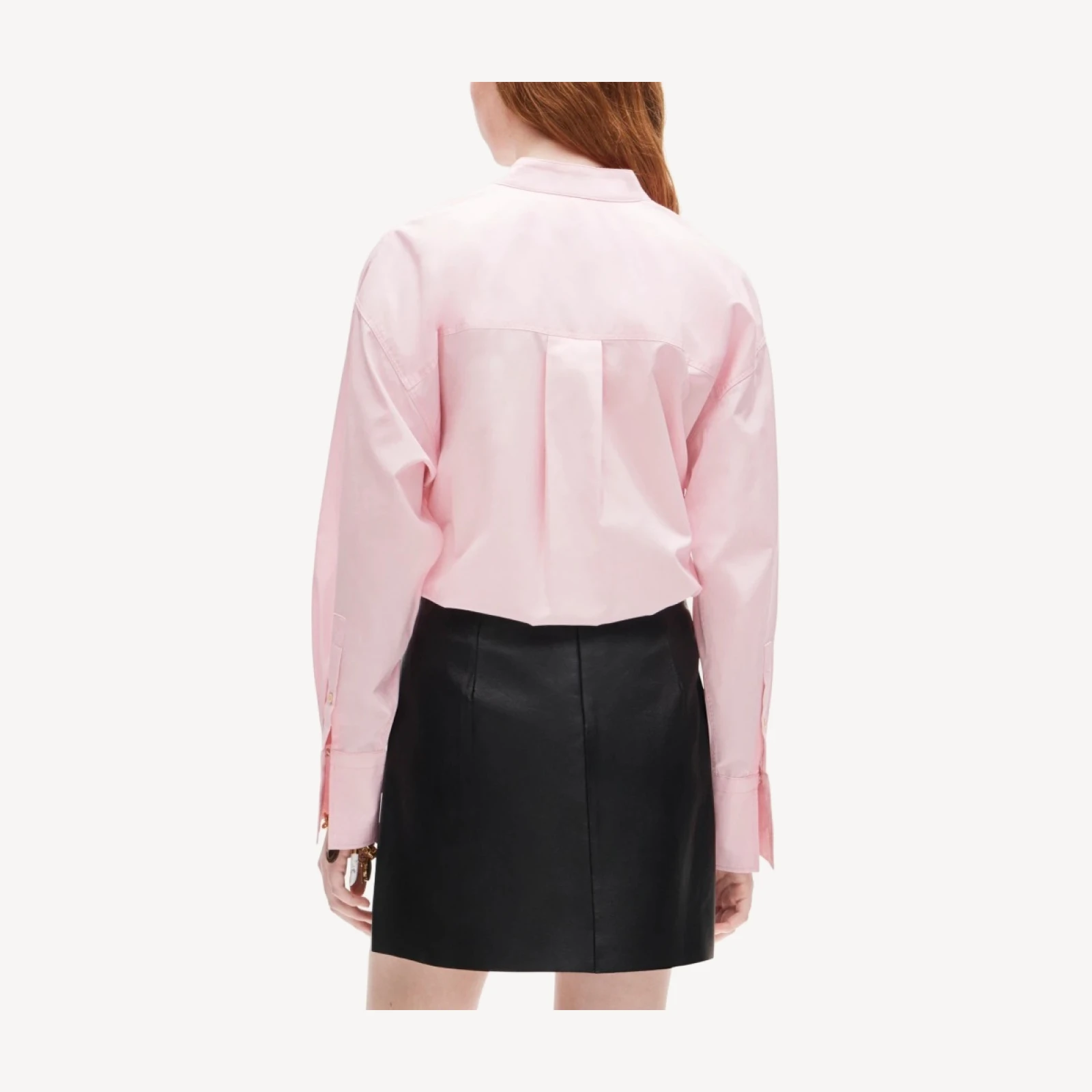 Fairfax mini skirt in leather
