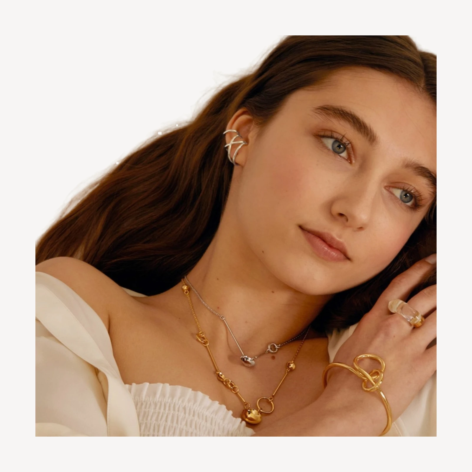 Lady Grey x ear cuffs