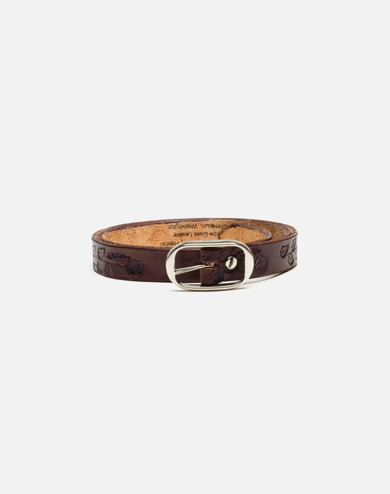 RE/DONE Vintage | 60s Embossed Skinny Belt | Vintage Belts