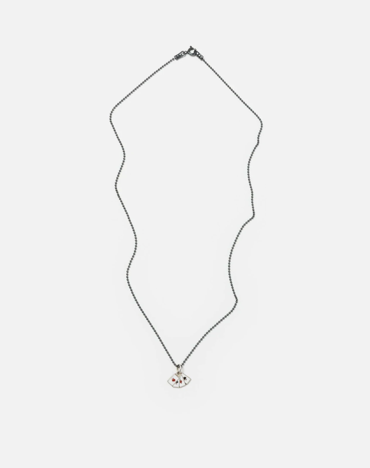 RE/DONE Vintage | 50s Sterling Playing Card Necklace | Vintage Necklaces