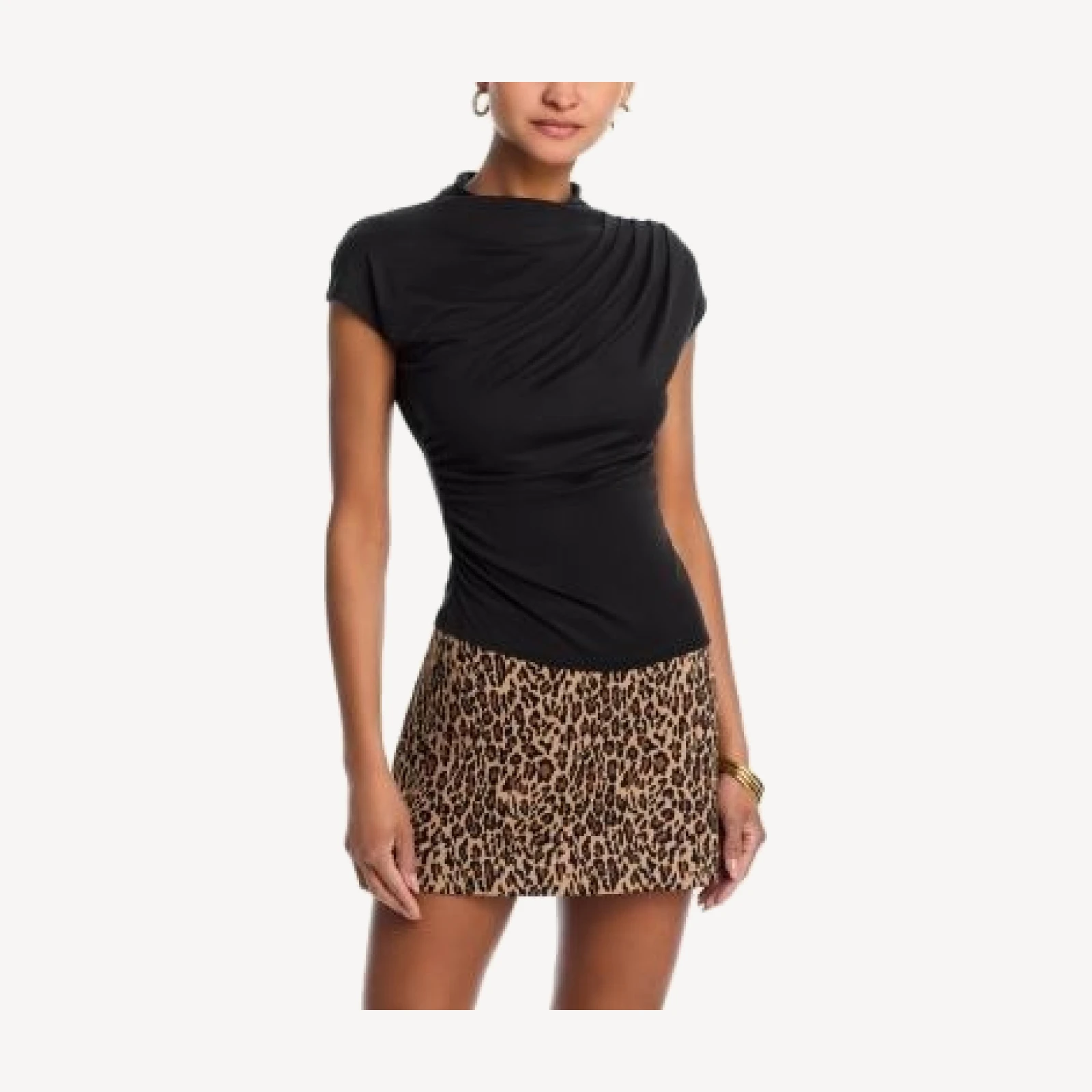 Aqua Draped Top - Exclusive