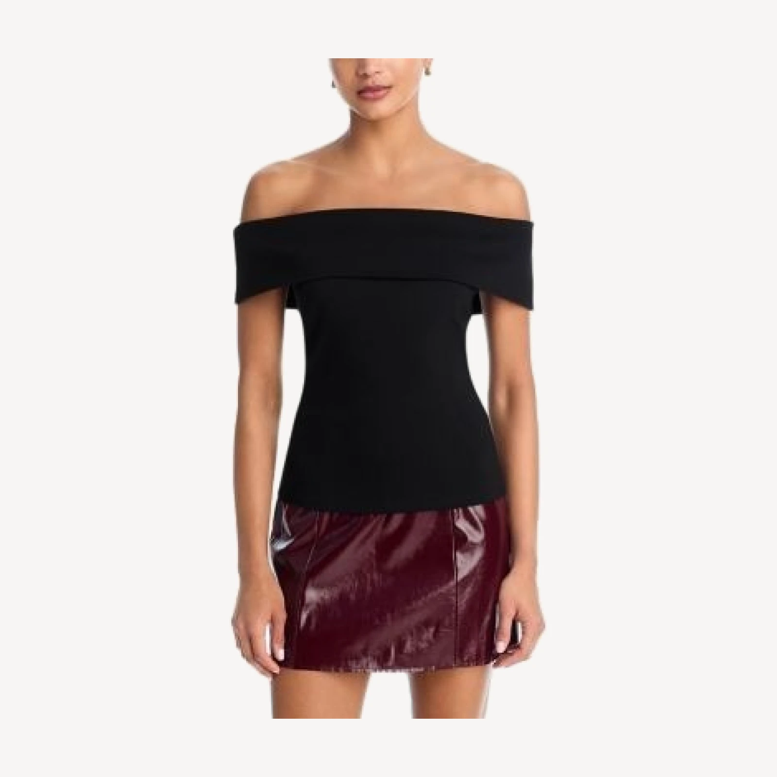 Aqua Ponte Off-the-Shoulder Top - Exclusive