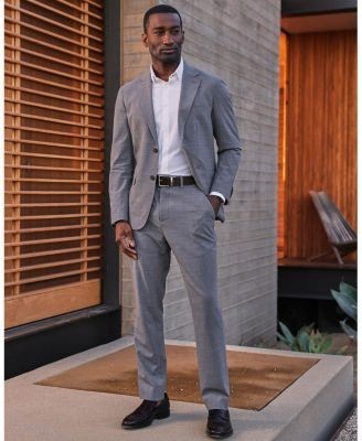 Mizzen+Main Fresco Suit Pant Navy Solid