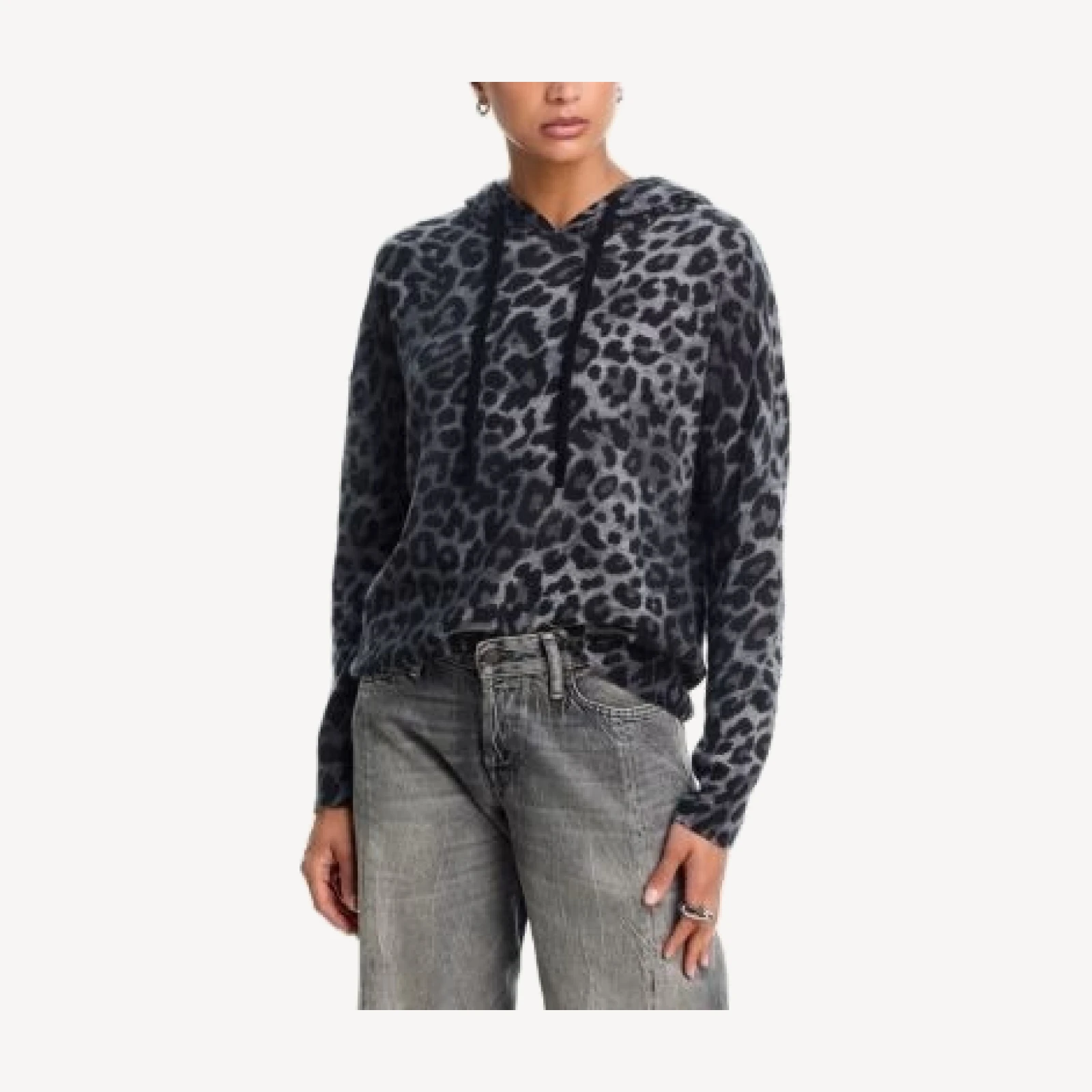 Aqua Cashmere 100% Cashmere Hoodie Sweater - Exclusive