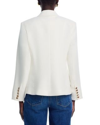 Aqua Side Button Blazer - Exclusive