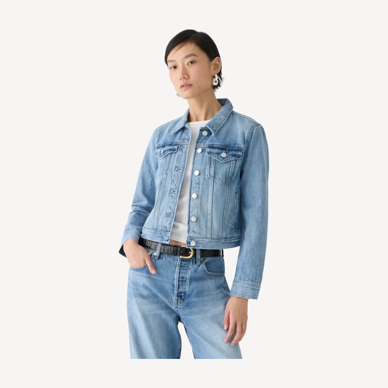New classic denim jacket in Bianca wash
