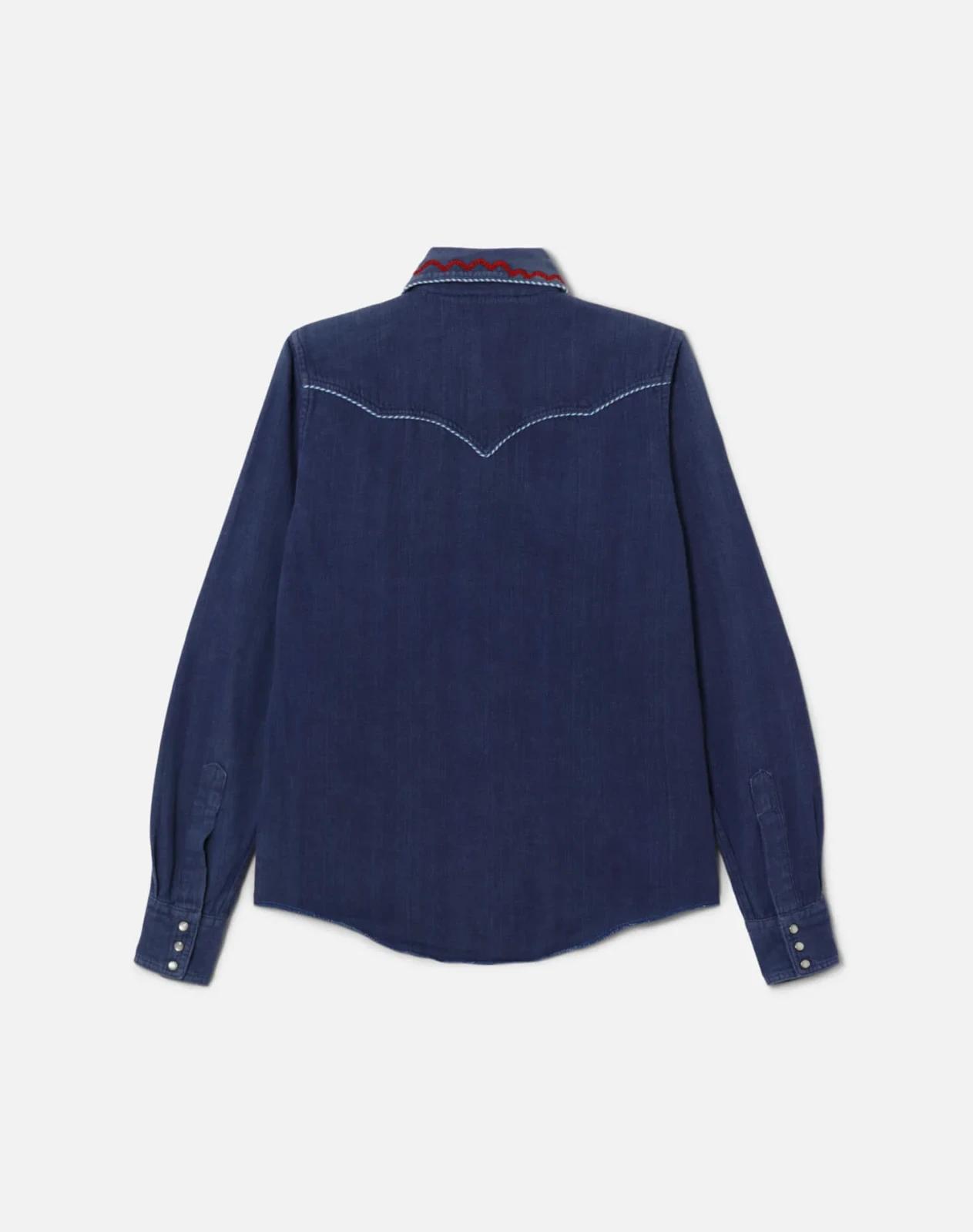 70s Champion Western Embroidered Pearl Snap Shirt