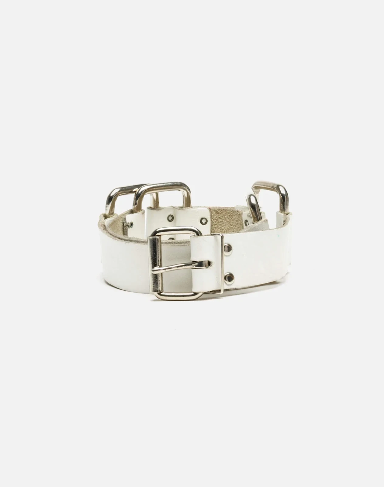 RE/DONE Vintage | 70s White and Silver belt | Vintage Belts