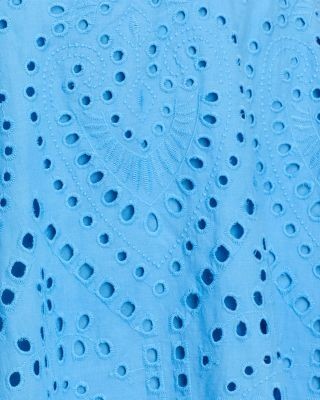 Aqua Eyelet Skirt - Exclusive