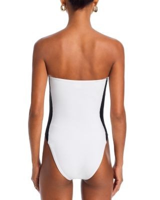 Aqua Strapless One Piece Swimsuit - Exclusive
