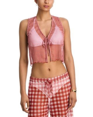 Aqua Mesh Cover Up Top - Exclusive