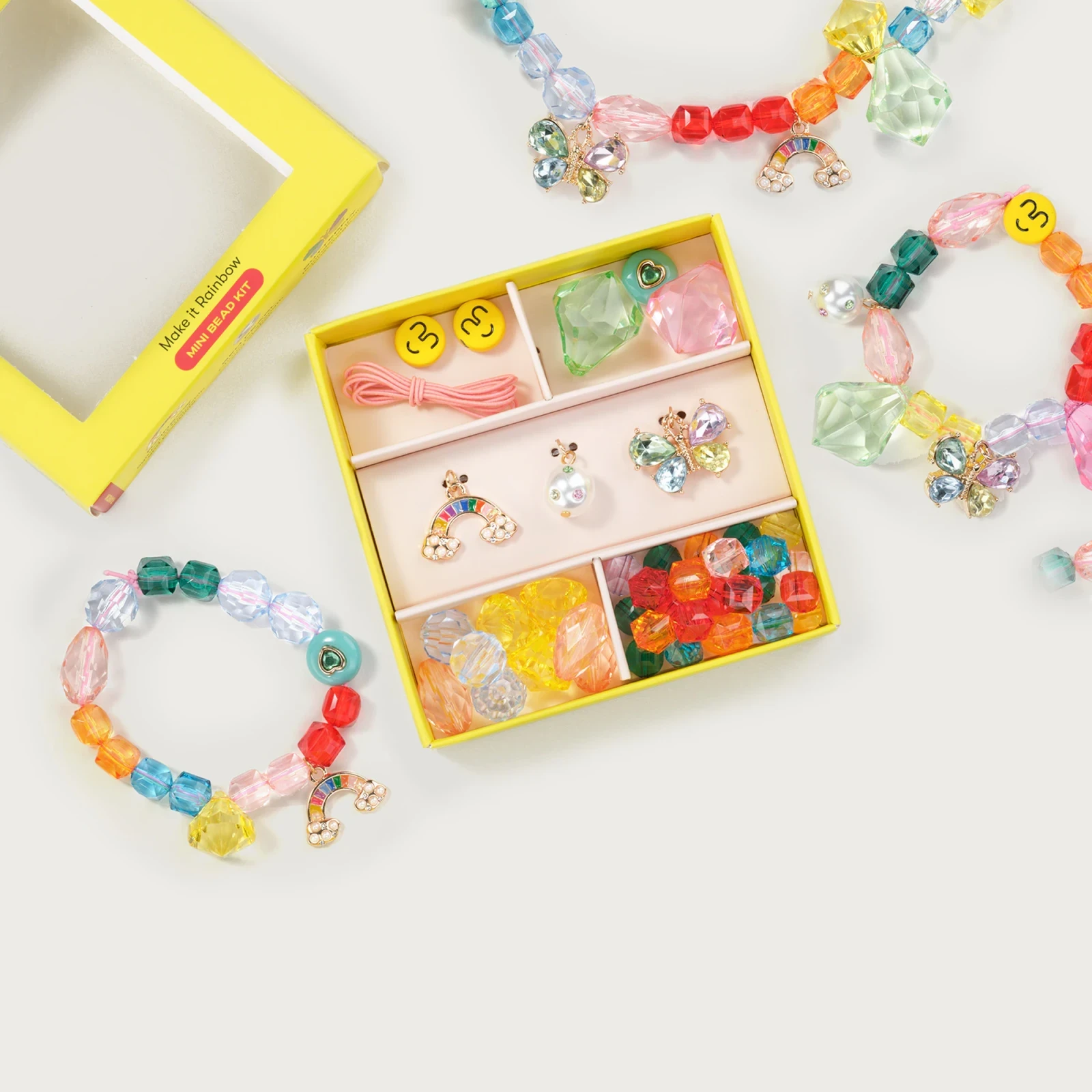 Super Smalls make it rainbow mini beads kit