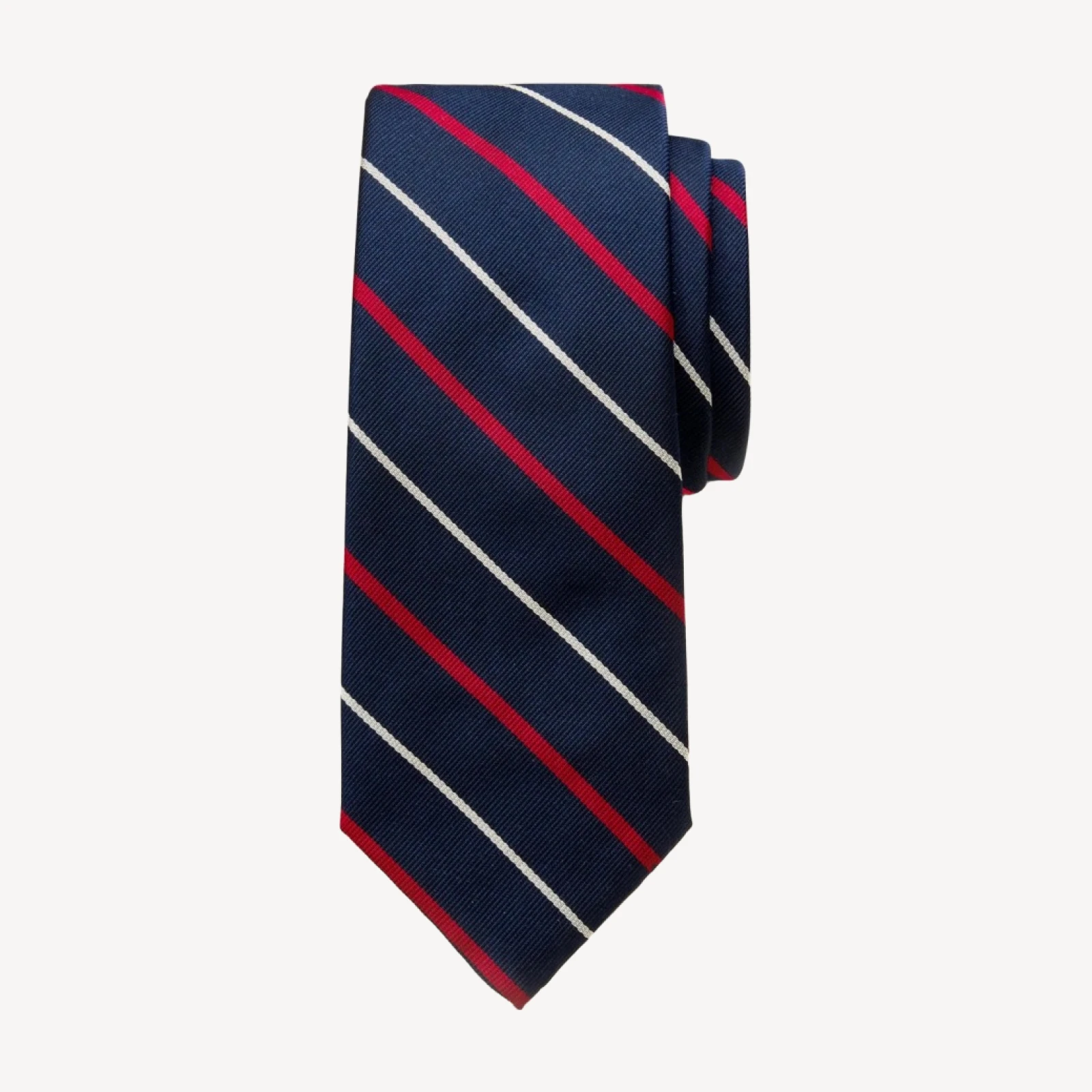 English silk tie in stripe