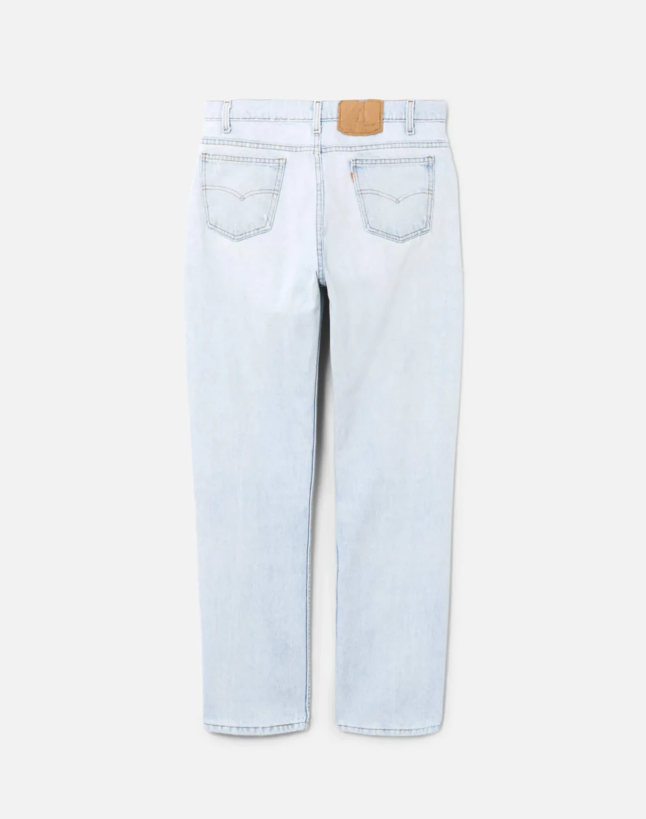 80s Distressed Orange Tab Levi's 505 -#29