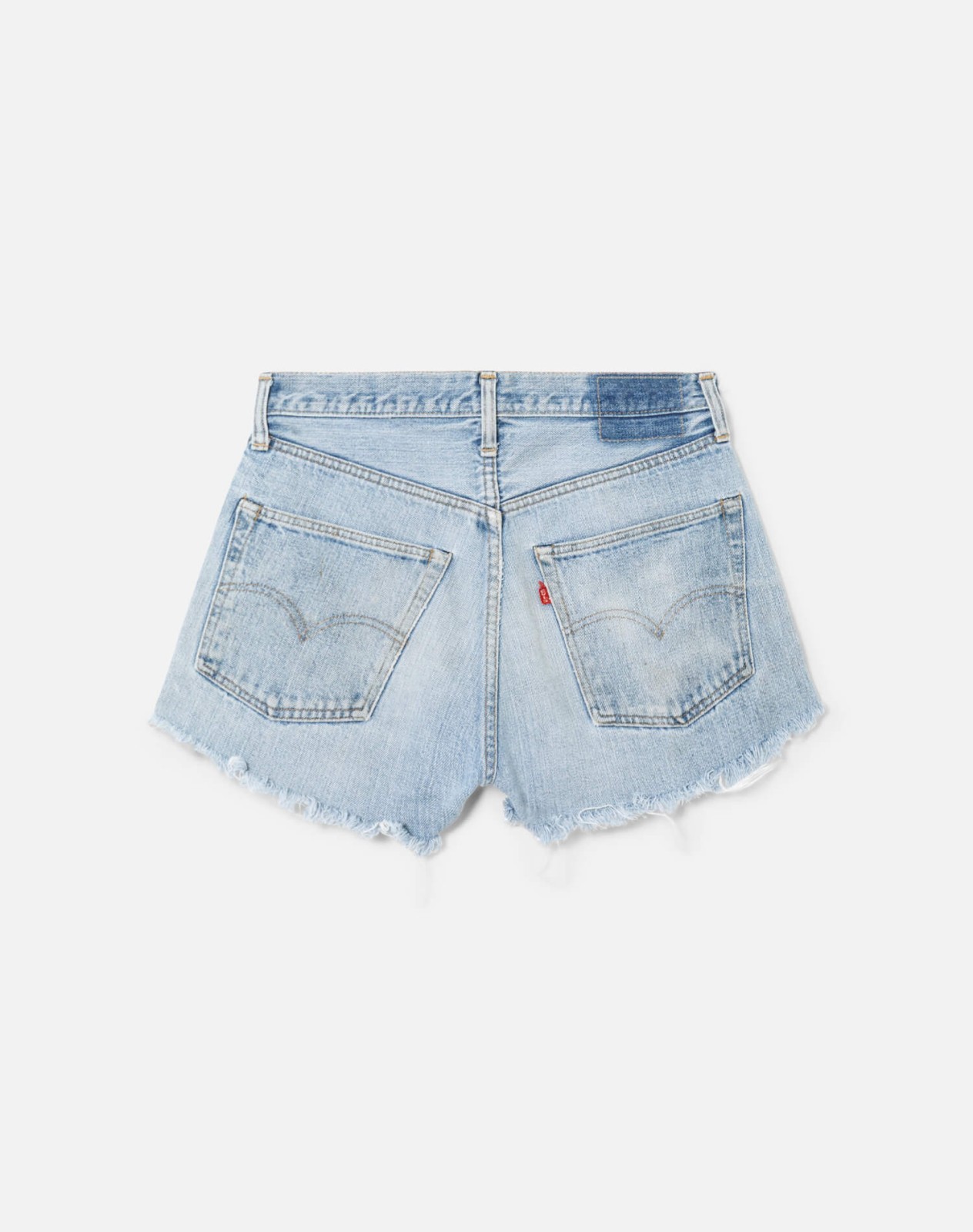 70s Single Stitch Selvedge Cut Off 501 Levi's Shorts -#19