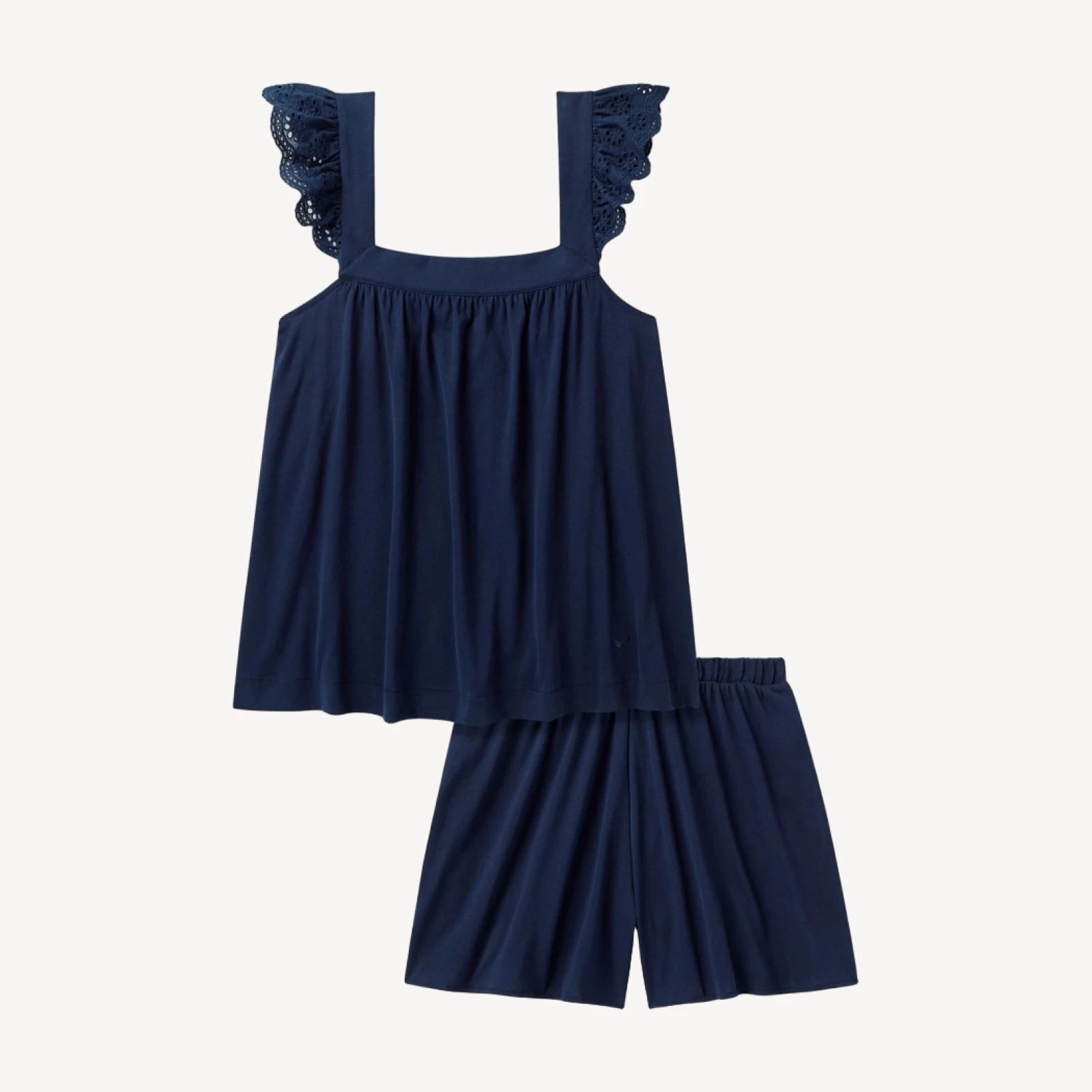 Petite Plume™ women's Pima cotton Clara short set