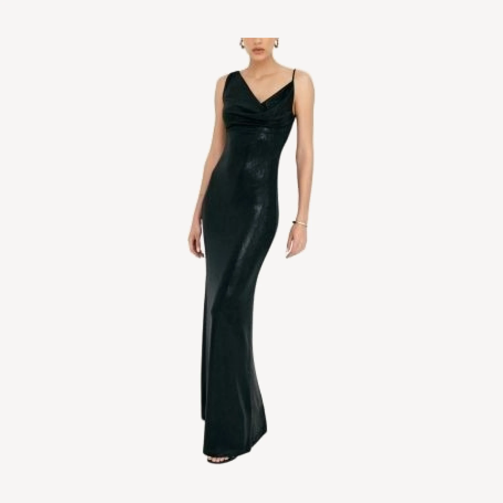 Marcella Liberty Metallic Gown