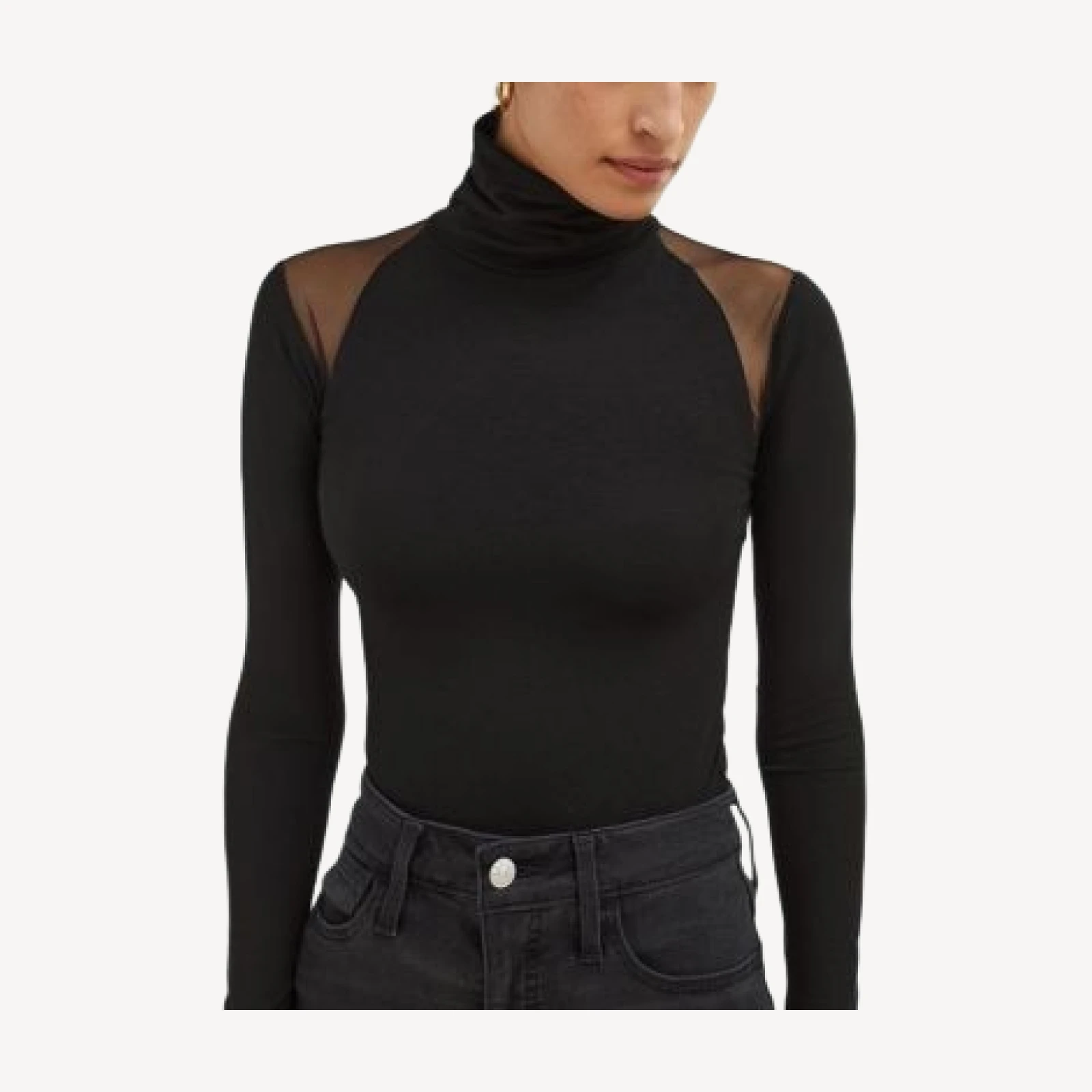 Marcella Maria Turtleneck Top