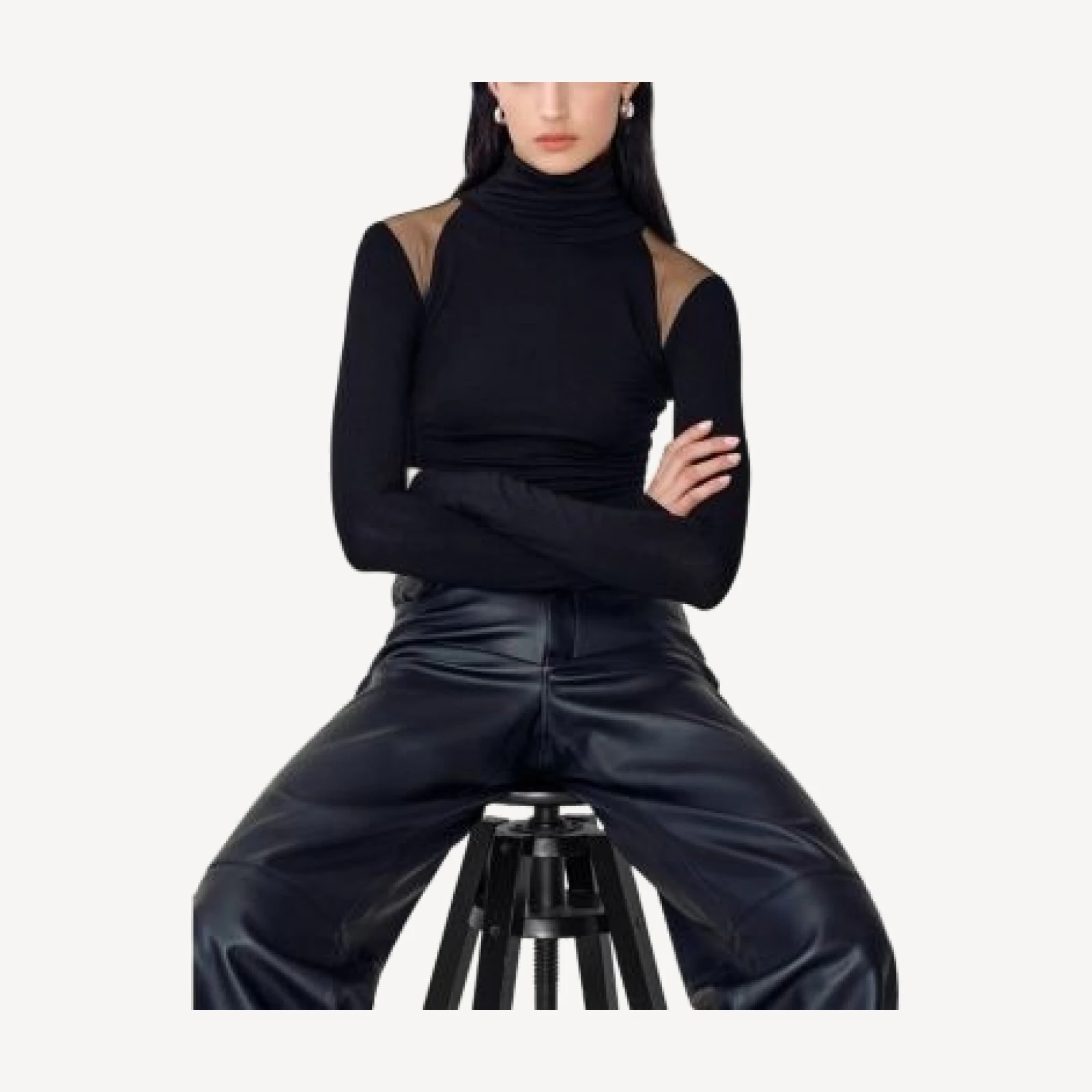 Marcella Maria Turtleneck Top