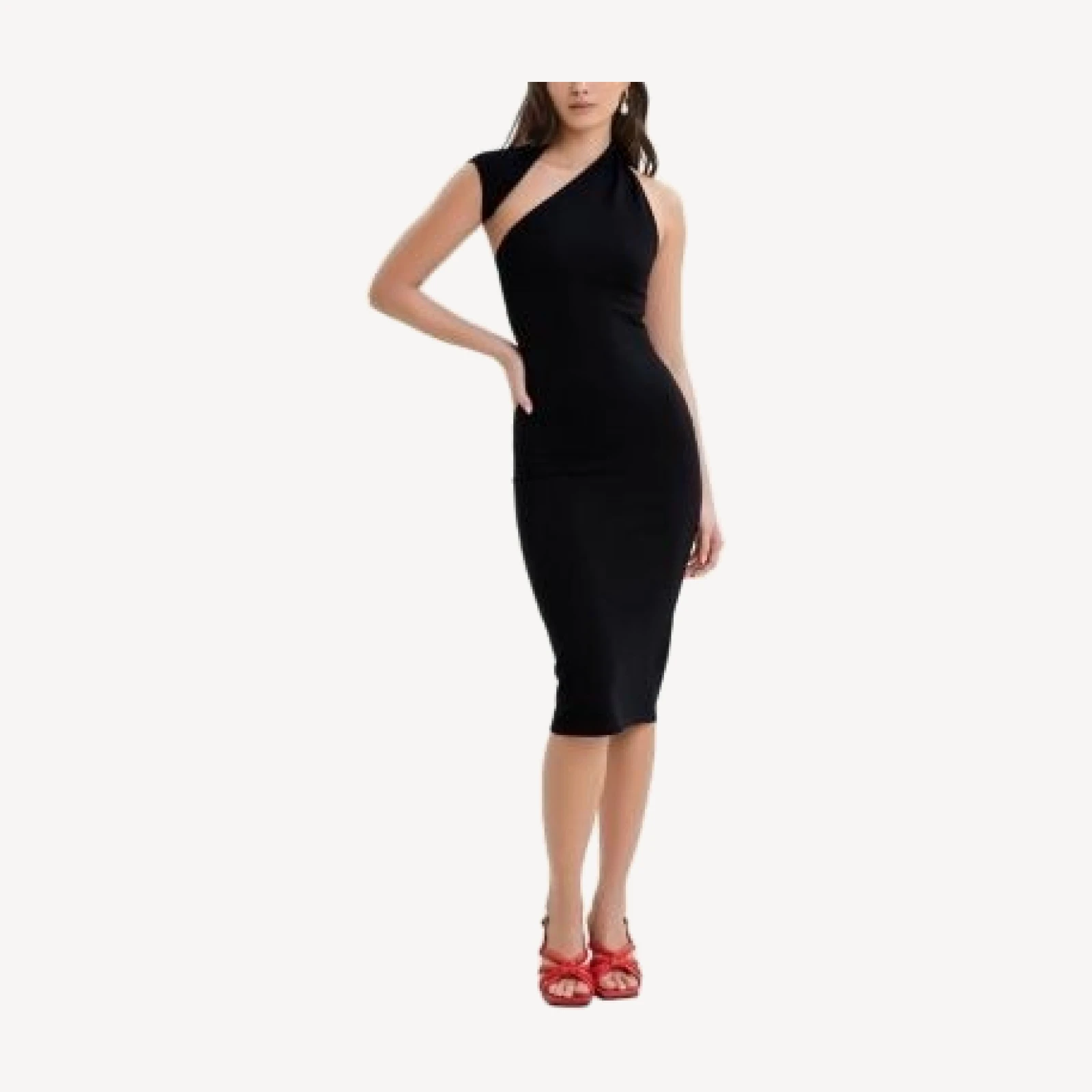 Marcella Manhattan Sleeveless Midi Dress