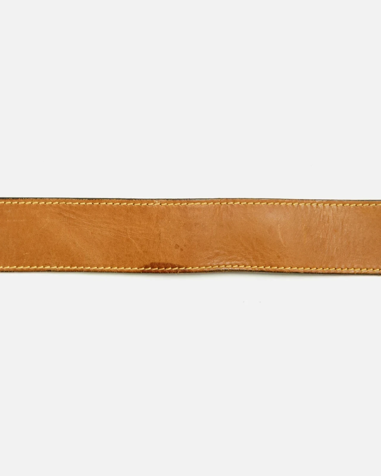 RE/DONE Vintage | 70s Leather and Brass Belt -#39 | Vintage Belts