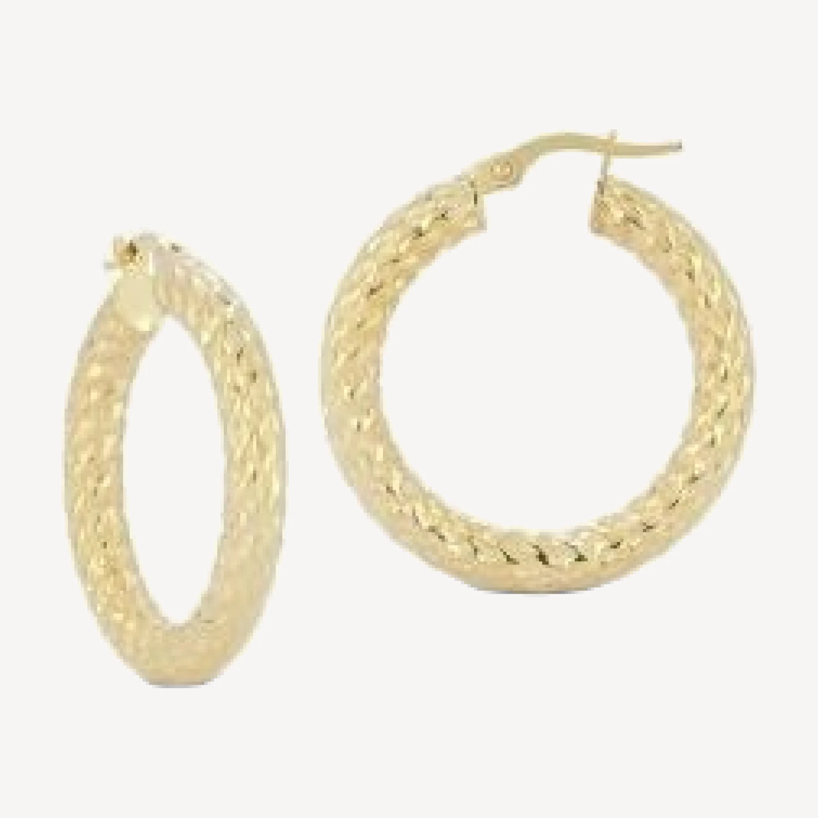 Bloomingdale's Fine Collection Bold Hoop Earrings in 14K Yellow Gold