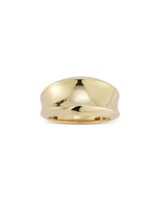 Bloomingdale's Fine Collection Polished Concave Statement Ring in 14K Yellow Gold