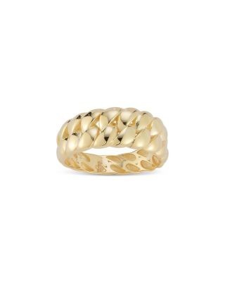 Bloomingdale's Fine Collection Bold Curb Link Band in 14K Yellow Gold