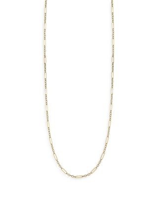 Bloomingdale's Fine Collection 14K Yellow Gold Figaro Chain Necklace, 16