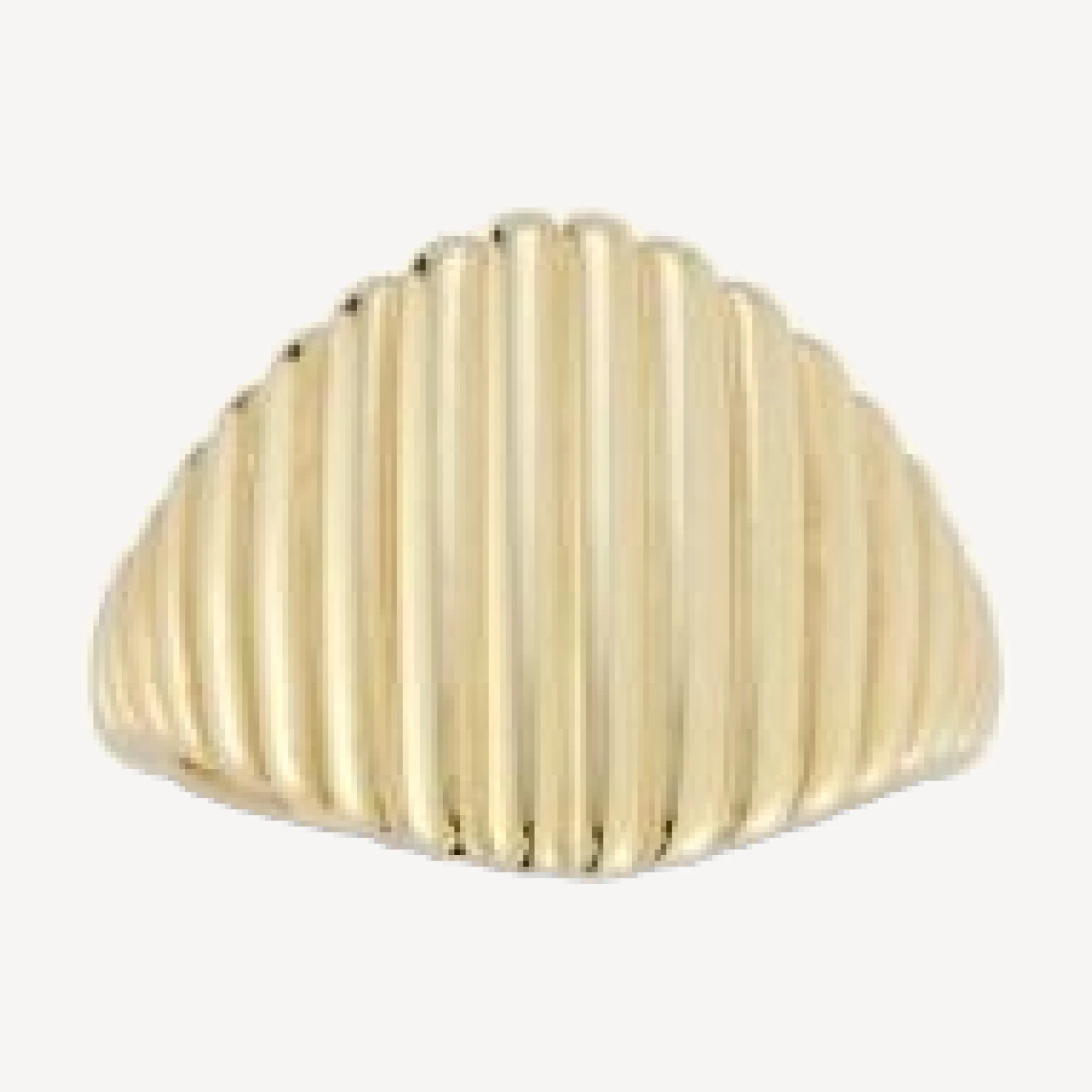 Bloomingdale's Fine Collection 14K Yellow Gold Graduated Ribbed Signet Ring