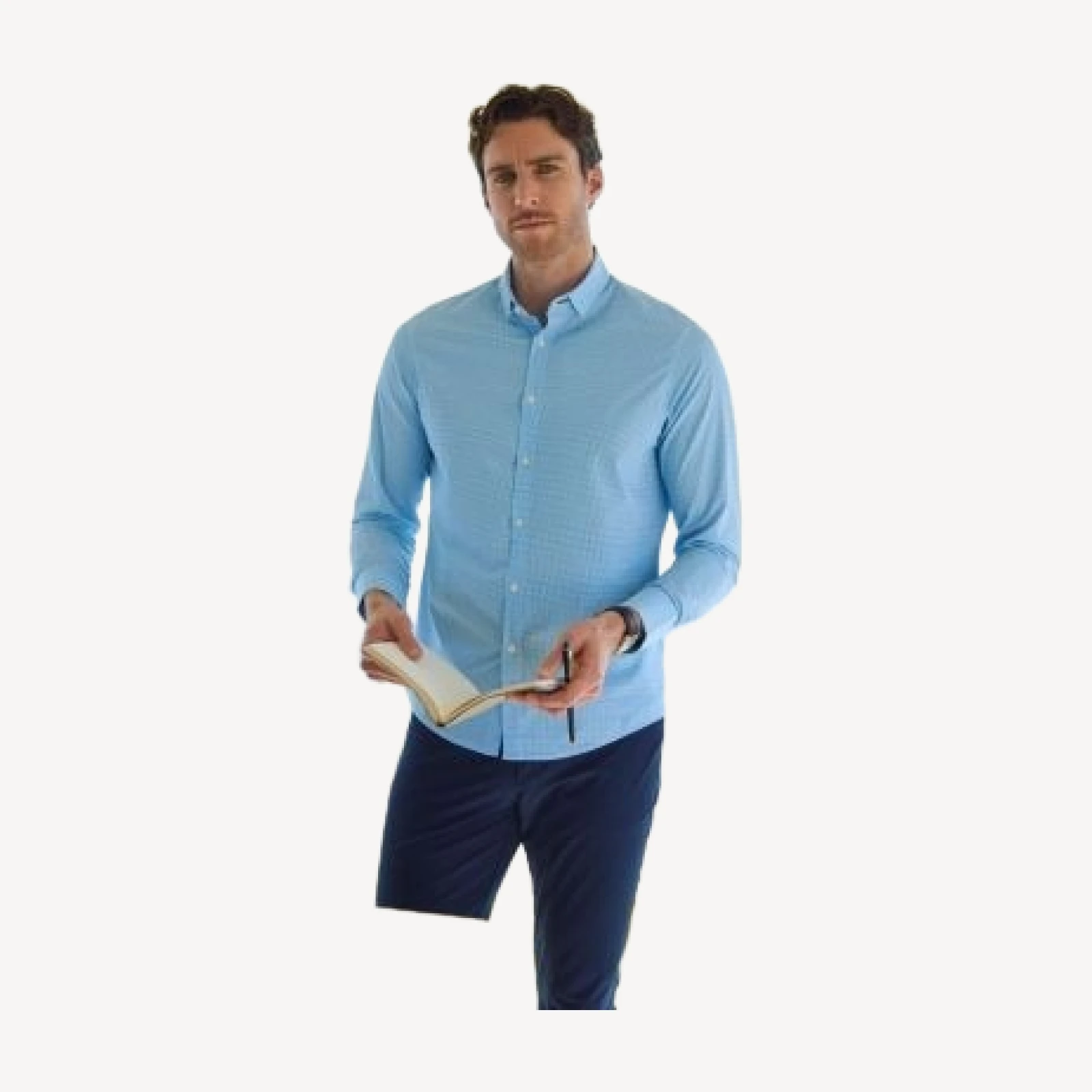 Mizzen+Main Leeward No Tuck Long Sleeve Dress Shirt