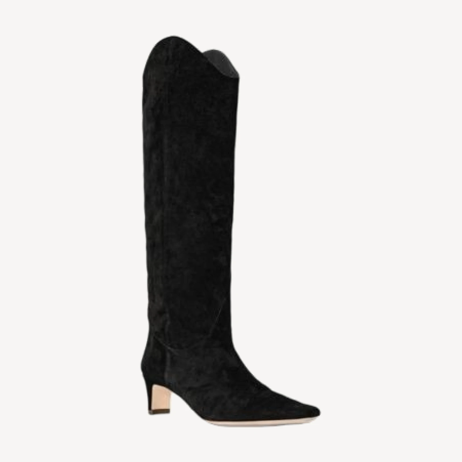 Staud Women's Western Wally Suede Tall Boots