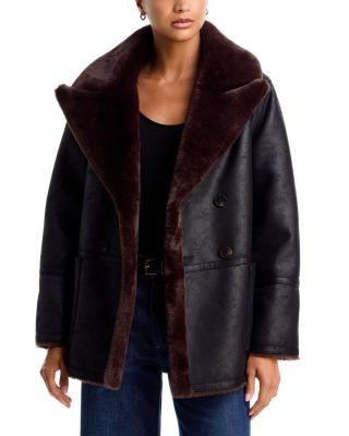 Aqua Faux Suede Jacket - Exclusive