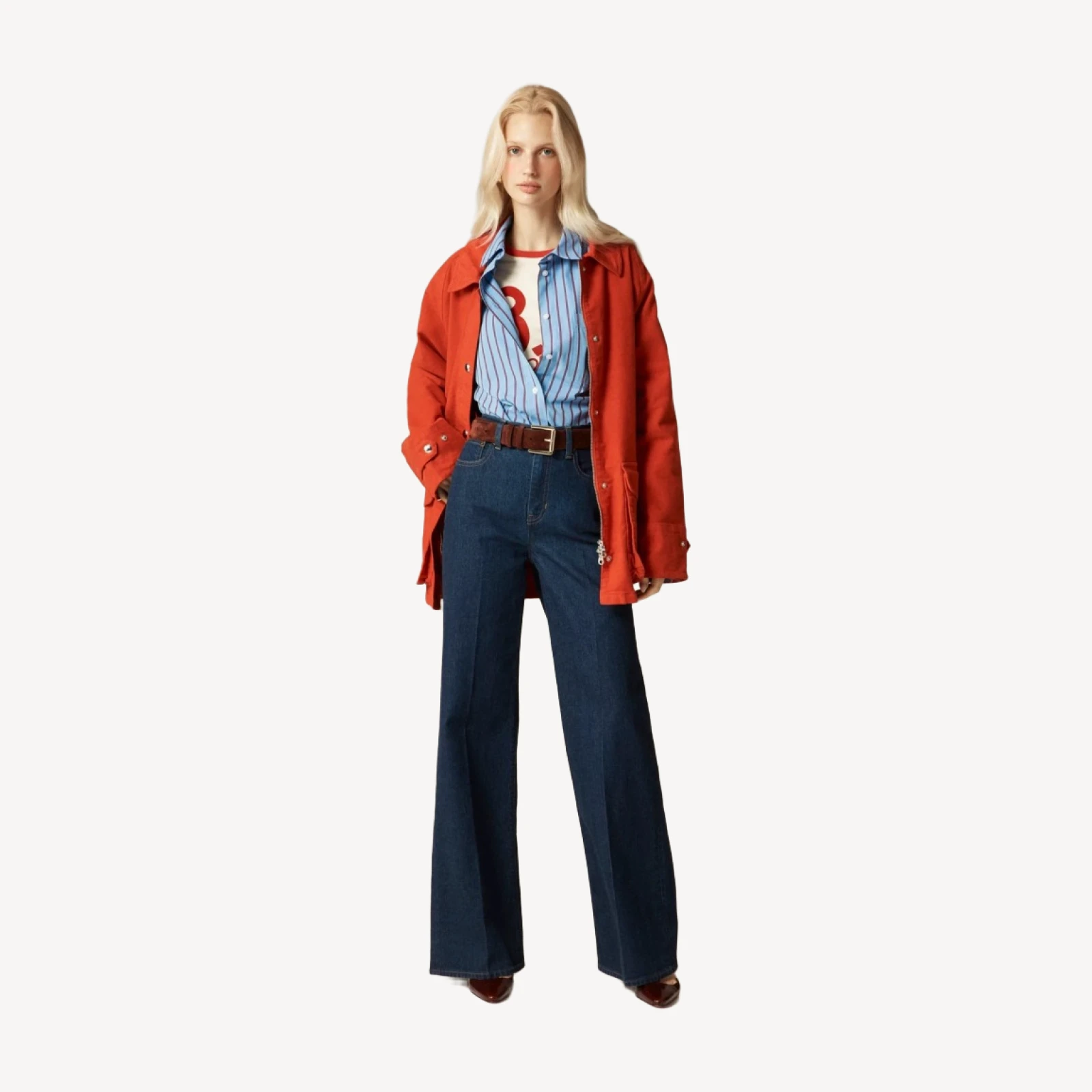 Denim trouser jean