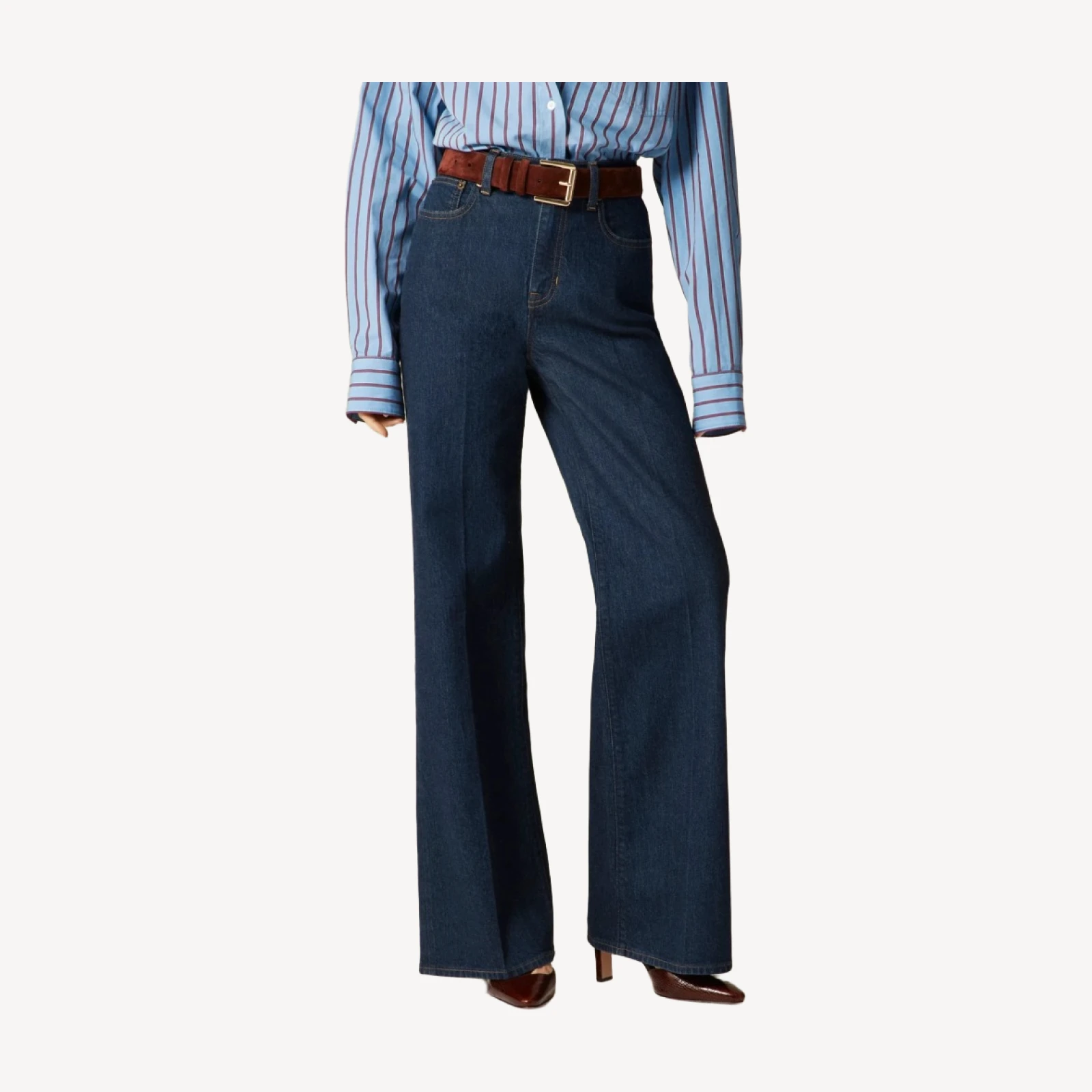 Denim trouser jean
