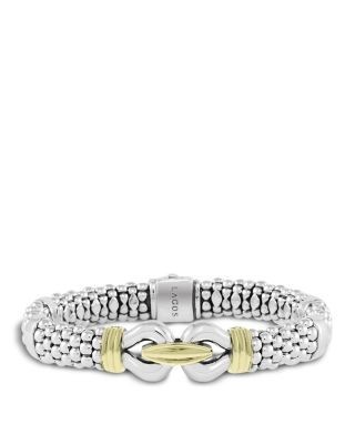Lagos 18K Gold and Sterling Silver Derby Bracelet