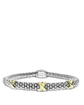 Lagos 18K Gold & Sterling Silver Embrace Rope Bracelet