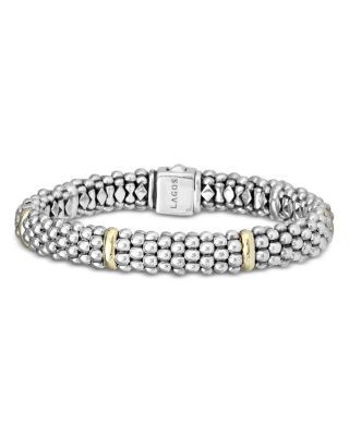 Lagos 18K Gold & Sterling Silver Rope Bracelet