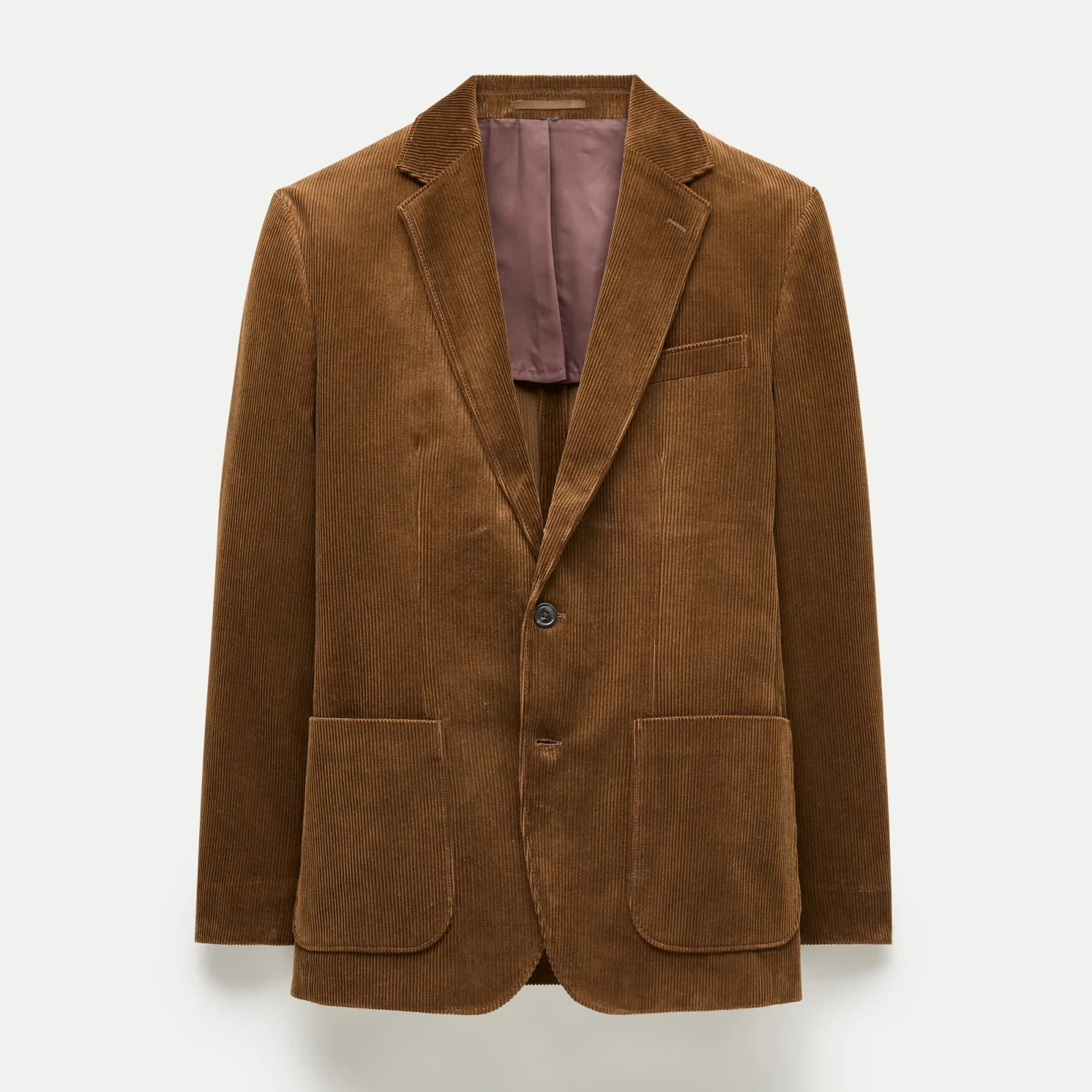 Crosby Classic-fit suit jacket in Italian corduroy