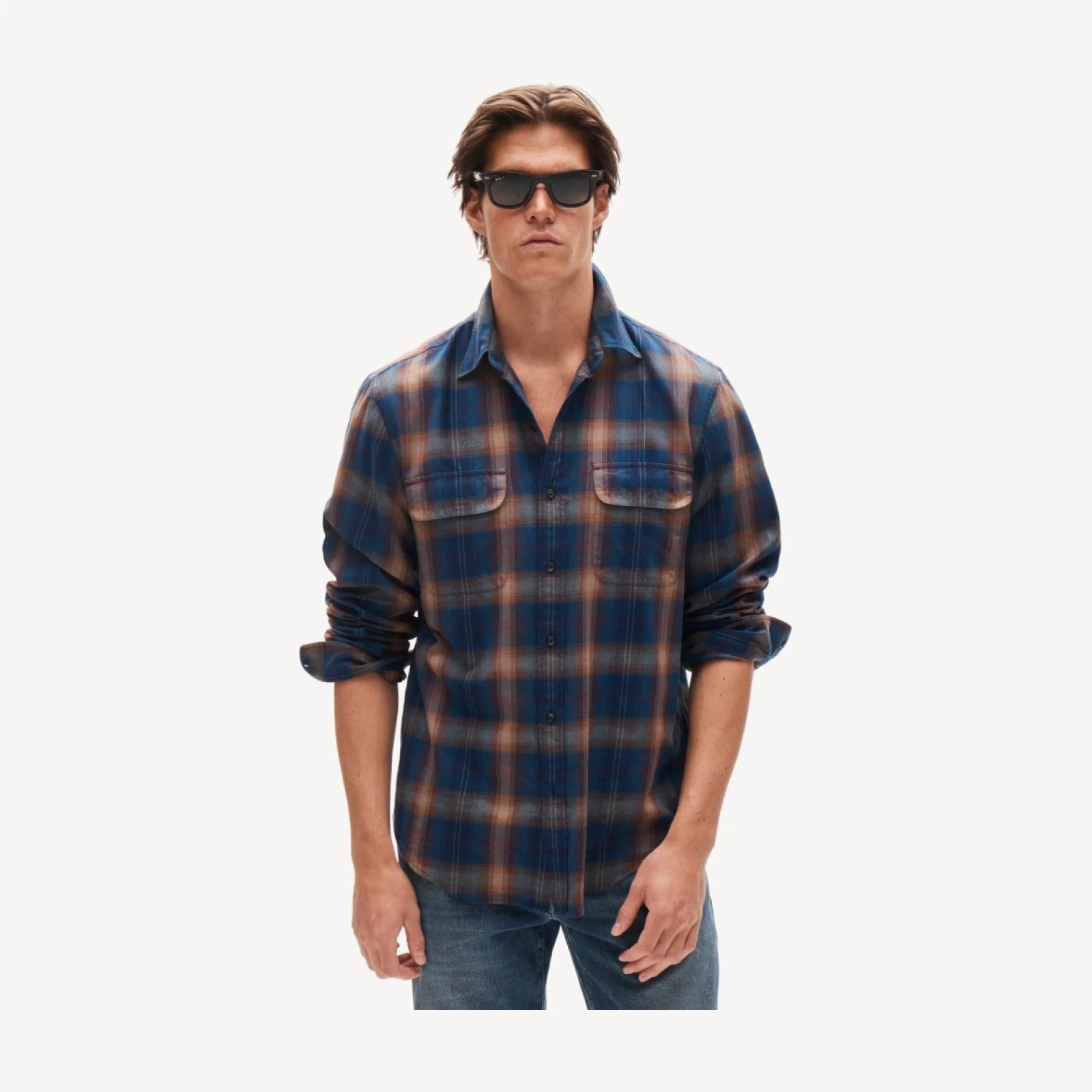 Wallace & Barnes brushed twill workshirt