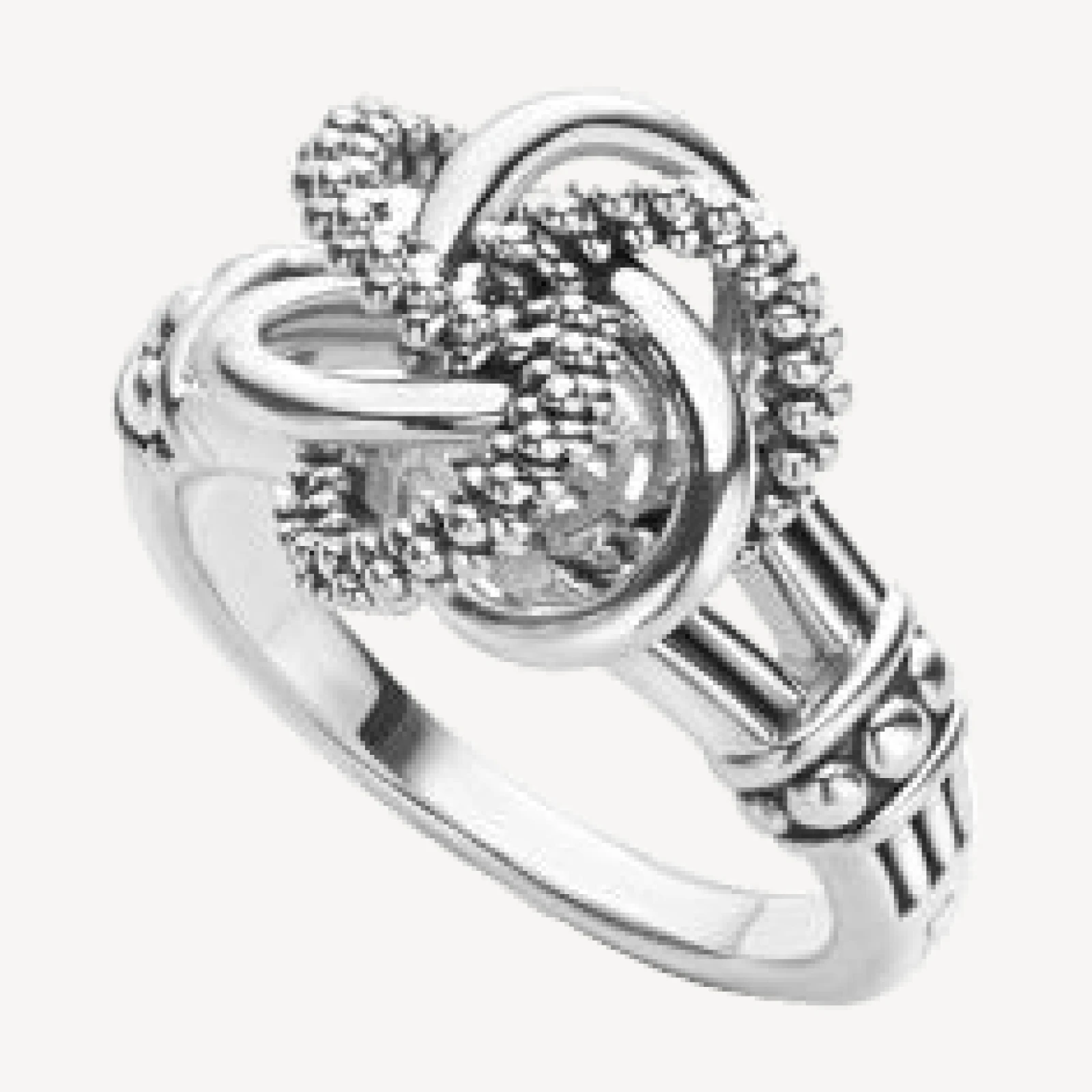Lagos Sterling Silver Love Knot Ring