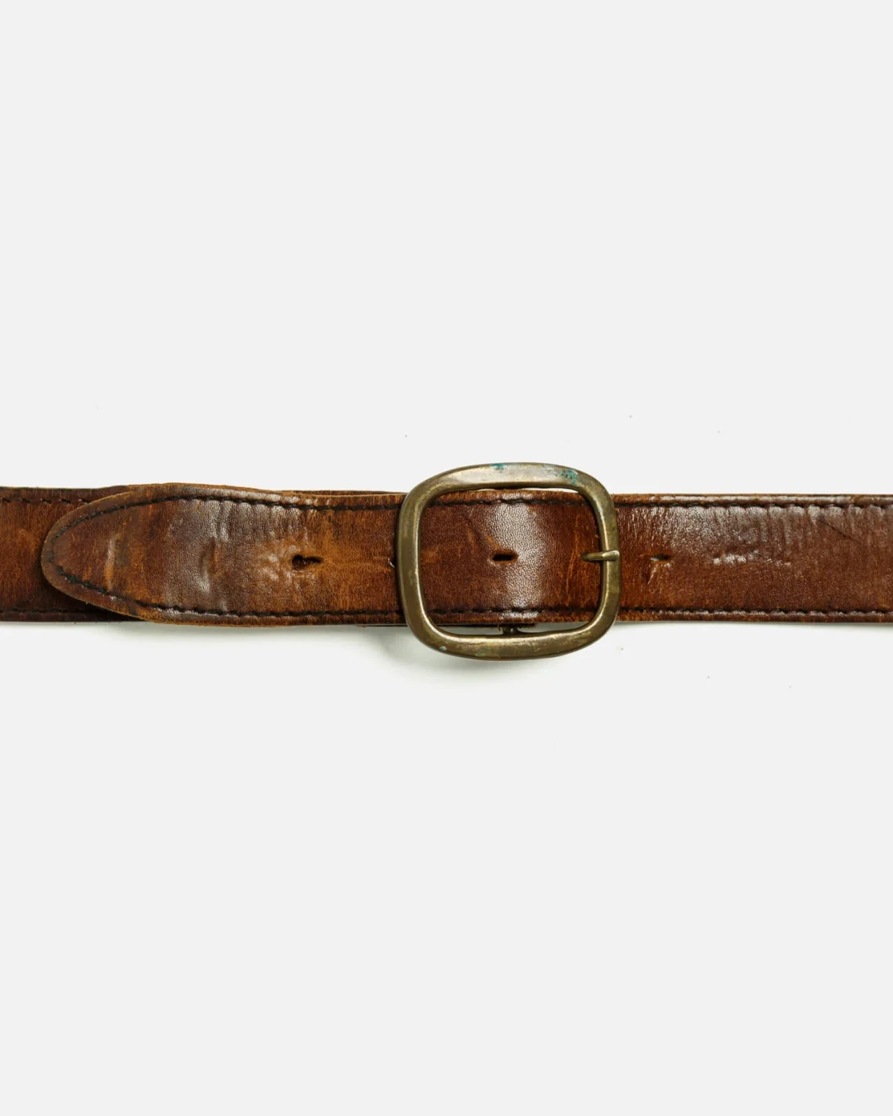 RE/DONE Vintage | 70s Leather Simple Belt -#41 | Vintage Belts