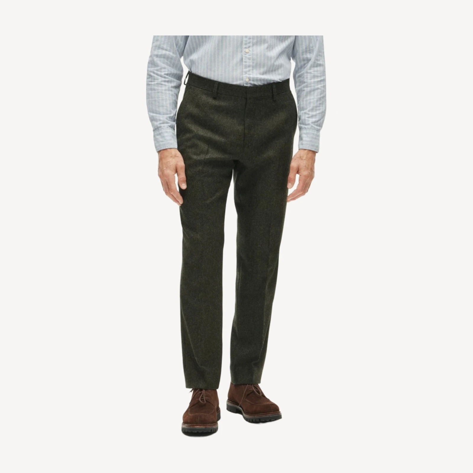 Ludlow Slim-fit suit pant in English donegal wool tweed
