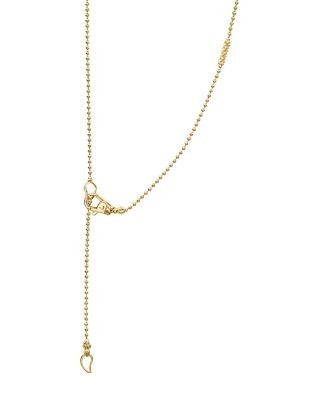 Lagos Caviar Gold Collection 18K Gold Beaded Station Necklace, 16