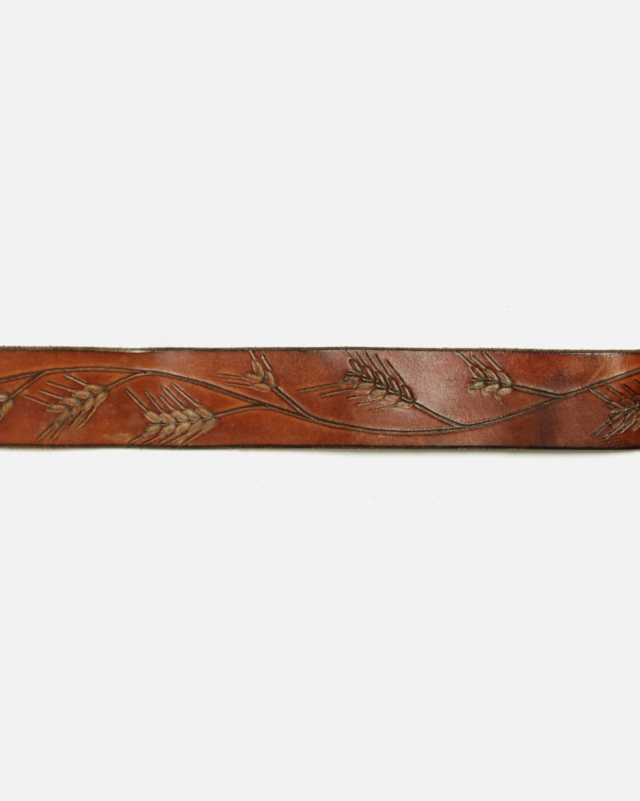 RE/DONE Vintage | 70s Wheat Embossed Leather Belt -#43 | Vintage Belts