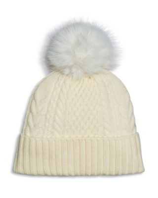 Amicale Cable Knit Cashmere Hat - Exclusive